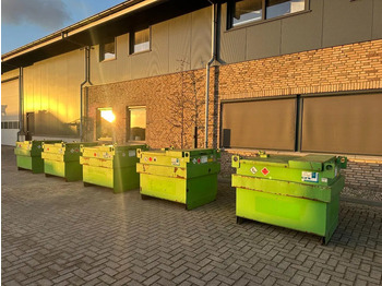 Shipping container Kiwa IBC Steenbergen 750 liter Dieseltank met Handpomp Milieutank: picture 3