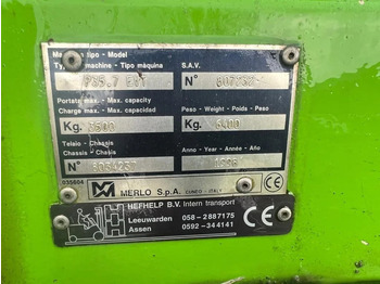 Telescopic handler Merlo P35.7 EVT Perkins Diesel 3.5 ton Verreiker: picture 3