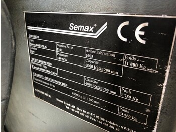 LPG forklift Semax Semax G60/12L-G 6 ton LPG Heftruck: picture 3