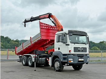 Crane truck MAN TGA 26.400 * KIPPER 6,00m + PK 15500 * 6x4 * TOP: picture 2