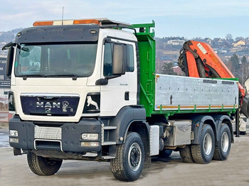 Crane truck, Tipper MAN TGS 33.480*KIPPER 5,70m * PK 23002 + FUNK * 6x4: picture 4