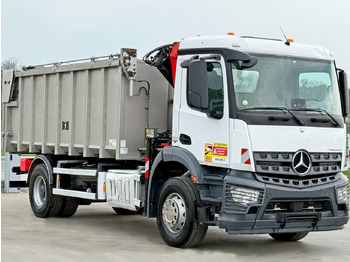 Tipper, Crane truck Mercedes-Benz AROCS 1830* KIPPER 5,00m * PK 7.501 SLD A + FUNK: picture 4