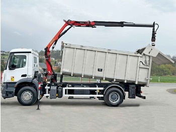 Tipper, Crane truck Mercedes-Benz AROCS 1830* KIPPER 5,00m * PK 7.501 SLD A + FUNK: picture 5