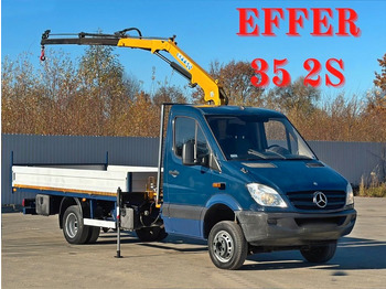 Flatbed van MERCEDES-BENZ Sprinter 516