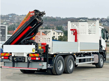 New Crane truck Renault C 380 *PRITSCHE 6,80m * PK 18002-EH C + FUNK*6x4: picture 5