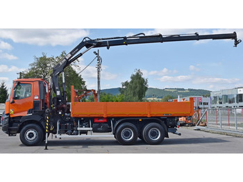 Crane truck, Tipper Renault K 430 * HIAB 144 B-3 HIDUO + FUNK / 6x4: picture 5