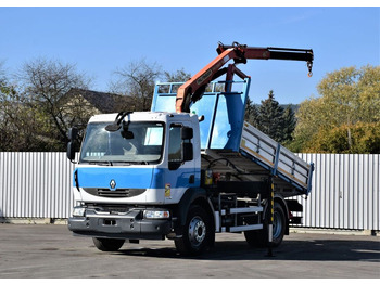 Crane truck, Tipper Renault MIDLUM 270 DXI *TIPPER 3,50m *PK 8501-K/FUNK Renault MIDLUM 270 DXI *TIPPER 3,50m *PK 8501-K/FUNK: picture 2