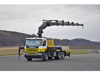 Leasing of Scania 114 G 380 * PRITSCHE 6,10m * KRAN * 6x4 * TOP  Scania 114 G 380 * PRITSCHE 6,10m * KRAN * 6x4 * TOP: picture 2