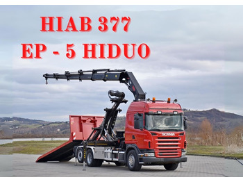 Crane truck SCANIA G 400