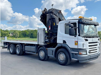 Leasing of  Scania P 420* PLATFORM 6,80m * HIAB 600 EP-5/FUNK * 8x4 Scania P 420* PLATFORM 6,80m * HIAB 600 EP-5/FUNK * 8x4: picture 3