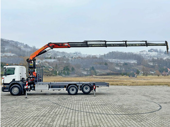 Crane truck, Dropside/ Flatbed truck Scania P 420* PLATFORM 6,80m * PK 29002+FUNK * TOP: picture 5