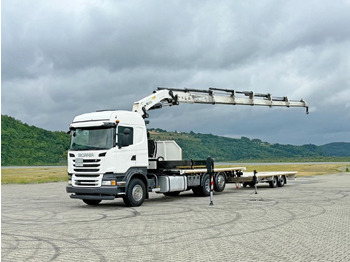 Leasing of  Scania R440 * HIAB 422 E-6 HIPRO + FUNK + Anhänger! 6x4 Scania R440 * HIAB 422 E-6 HIPRO + FUNK + Anhänger! 6x4: picture 2