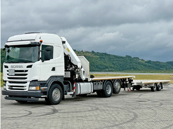 Leasing of  Scania R440 * HIAB 422 E-6 HIPRO + FUNK + Anhänger! 6x4 Scania R440 * HIAB 422 E-6 HIPRO + FUNK + Anhänger! 6x4: picture 4