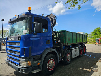 Crane truck Scania R 124G 420 8x2: picture 3