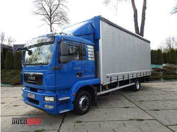 Curtainsider truck MAN TGM 15.290