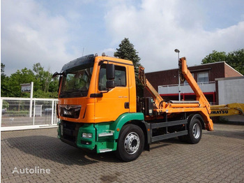 Skip loader truck MAN TGM 18.340