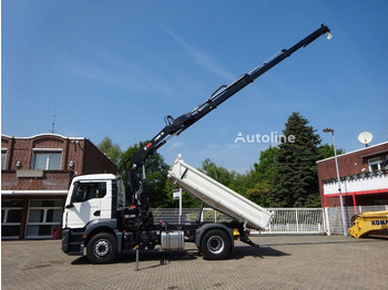 Leasing of MAN TGS 22.400 - 3 way tipper + crane MAN TGS 22.400 - 3 way tipper + crane: picture 2