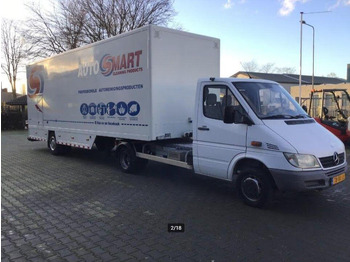 Mini artic tractor unit Mercedes-Benz 413 CDI BE Mini Trekker + Workshop Trailer: picture 2 Mini artic tractor unit Mercedes-Benz 413 CDI BE Mini Trekker + Workshop Trailer: picture 2