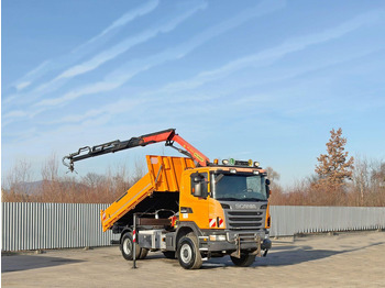 Tipper, Crane truck Scania G 360: picture 2 Tipper, Crane truck Scania G 360: picture 2