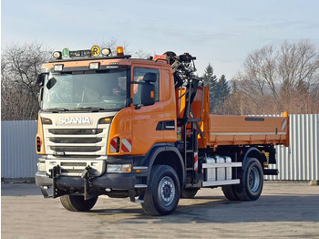 Tipper, Crane truck Scania G 360: picture 4 Tipper, Crane truck Scania G 360: picture 4