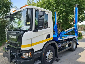 Skip loader truck SCANIA P 280