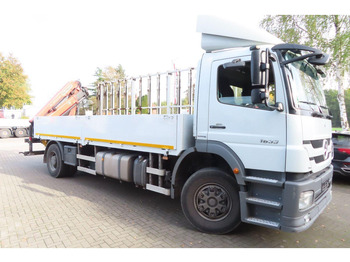 Truck Mercedes-Benz Axor 1833 L Glasstransporter + Crane Palfinger: picture 2 Truck Mercedes-Benz Axor 1833 L Glasstransporter + Crane Palfinger: picture 2