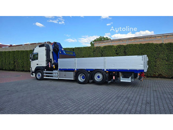 Dropside/ Flatbed truck, Crane truck Volvo FM 500 - Flatbed+crane 6x2: picture 5 Dropside/ Flatbed truck, Crane truck Volvo FM 500 - Flatbed+crane 6x2: picture 5