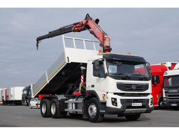 Tipper Volvo FMX 370 / 6X4 / WYWROTKA + HDS FASSI F165XP / MAX UDŹWIG 5200KG: picture 5