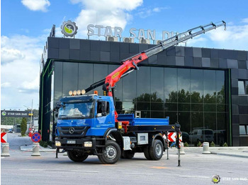 Tipper Mercedes-Benz  AXOR 1833 4x4 Palfinger PK 22002 EH Crane Winch: picture 4