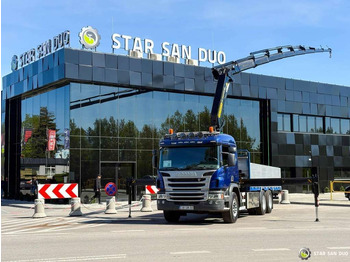 Crane truck SCANIA P 410