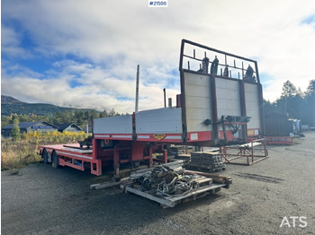 Dropside/ Flatbed semi-trailer BROSHUIS