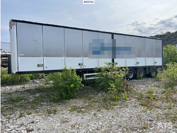 Closed box semi-trailer HRD