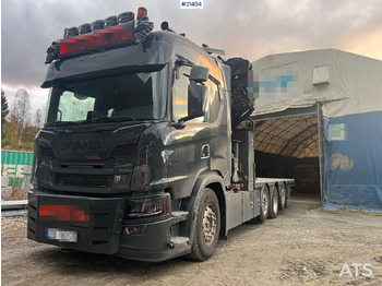 Crane truck SCANIA G