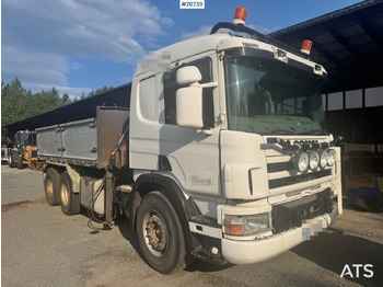 Dropside/ Flatbed truck SCANIA P124