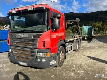 Container transporter/ Swap body truck Scania P360: picture 4