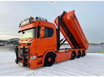 Hook lift truck SCANIA R