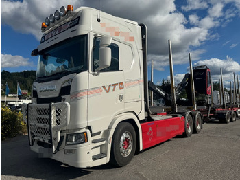 Timber truck SCANIA S 730