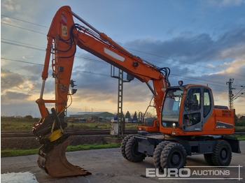 Wheel excavator DOOSAN DX170W