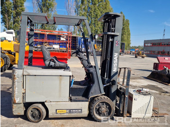 Forklift Nissan Electric Forklift 3 Stage Mast, Free Lift Mast, Side Shift, Forks, Charger: picture 5