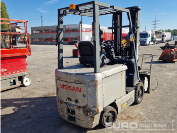Forklift Nissan Electric Forklift 3 Stage Mast, Free Lift Mast, Side Shift, Forks, Charger: picture 4