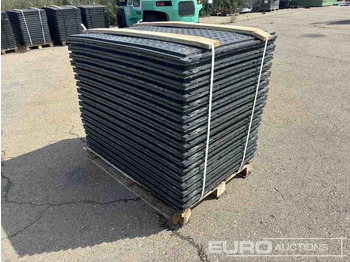 Construction equipment Pallet of Plastic Connectable Road Plates, 1200x800x28mm, 22kg per Plate (35 of): picture 5