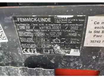 Stacker Linde D10FP: picture 4 Stacker Linde D10FP: picture 4