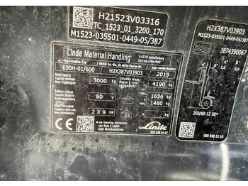 Leasing of  Linde E30H-01/600 Linde E30H-01/600: picture 4