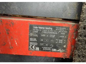 Stacker Linde L14AP: picture 4