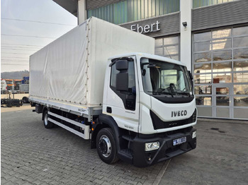 Curtainsider truck Iveco Eurocargo ML120E25 LBW 1.500kg Klima 3 Sitze: picture 2