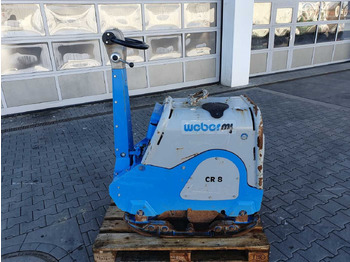New Vibratory plate Weber CR 8 Hatz-Diesel 601kg Rüttelplatte 117 h: picture 2