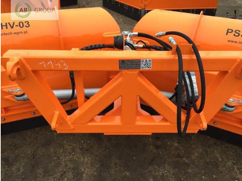 Snow plough for Agricultural machinery Inter-Tech hydraulic plough PSSHV-03, OPV12, 3.15m ON STOCK: picture 3