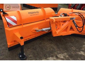 Snow plough for Agricultural machinery Inter-Tech hydraulic plough PSSHV-03, OPV12, 3.15m ON STOCK: picture 4