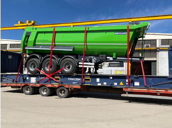 New Tipper semi-trailer CEYLAN 3 AXLES TIPPER 22-30M3: picture 4