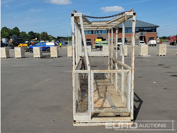 Construction equipment 13' x 4' Man Basket to suit Crane/Forks: picture 2